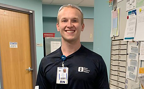 photo of nursing alumnus Cody Shearrow